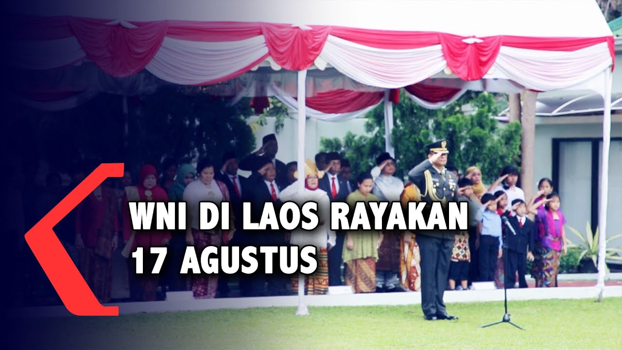 WNI di Laos Rayakan HUT RI ke-75