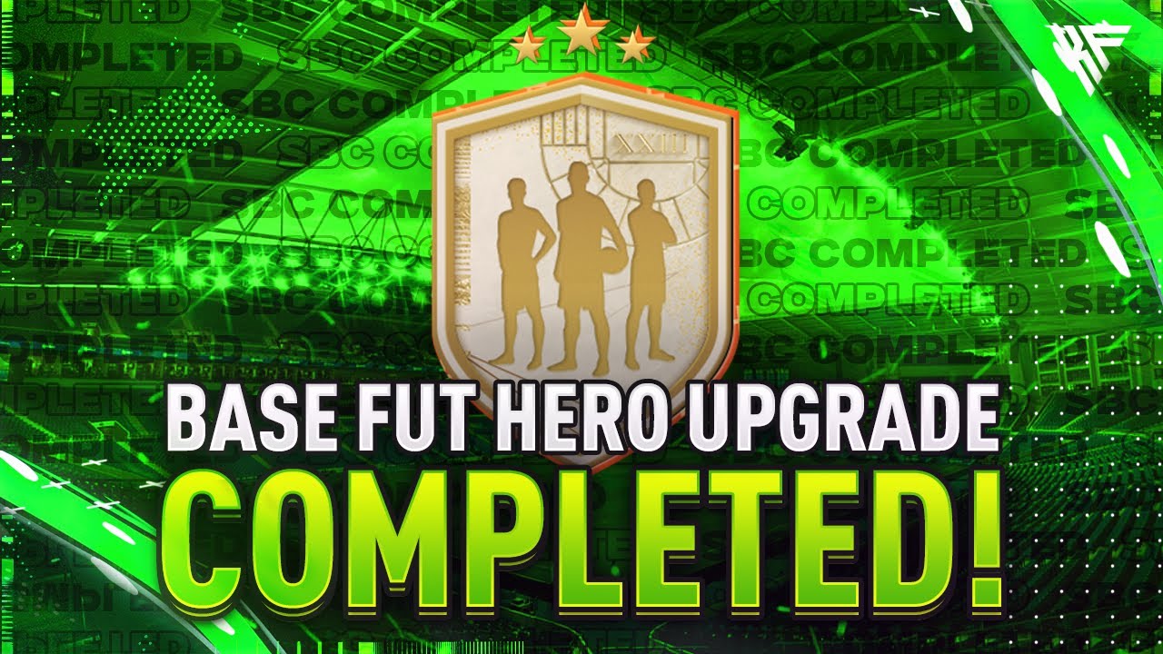 Base FUT Hero Upgrade SBC Completed - Tips & Cheap Method - Fifa 23