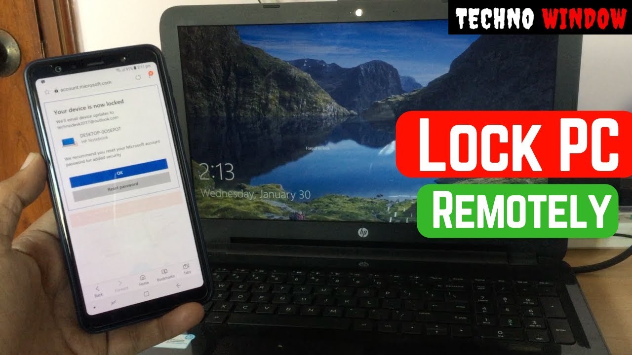 How to Lock Your Windows 10 PC Remotely