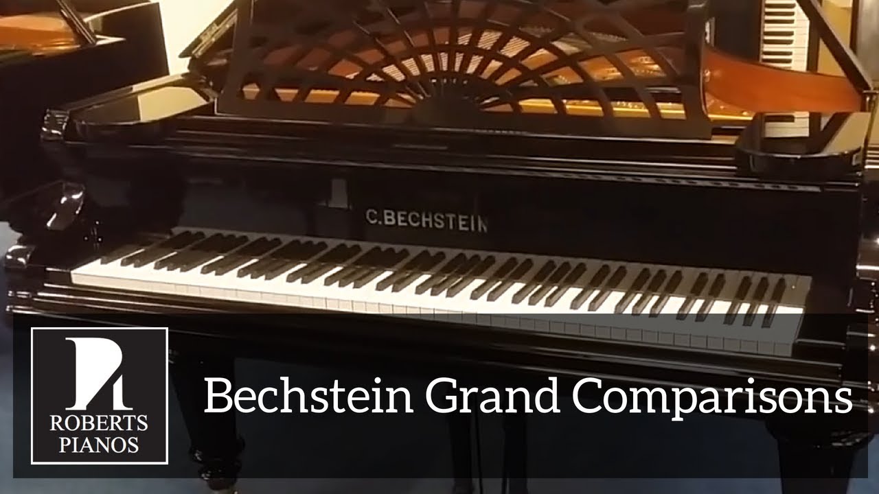 Comparison: Bechstein 2m 1886 and 1903; + Bluthners, Steinways