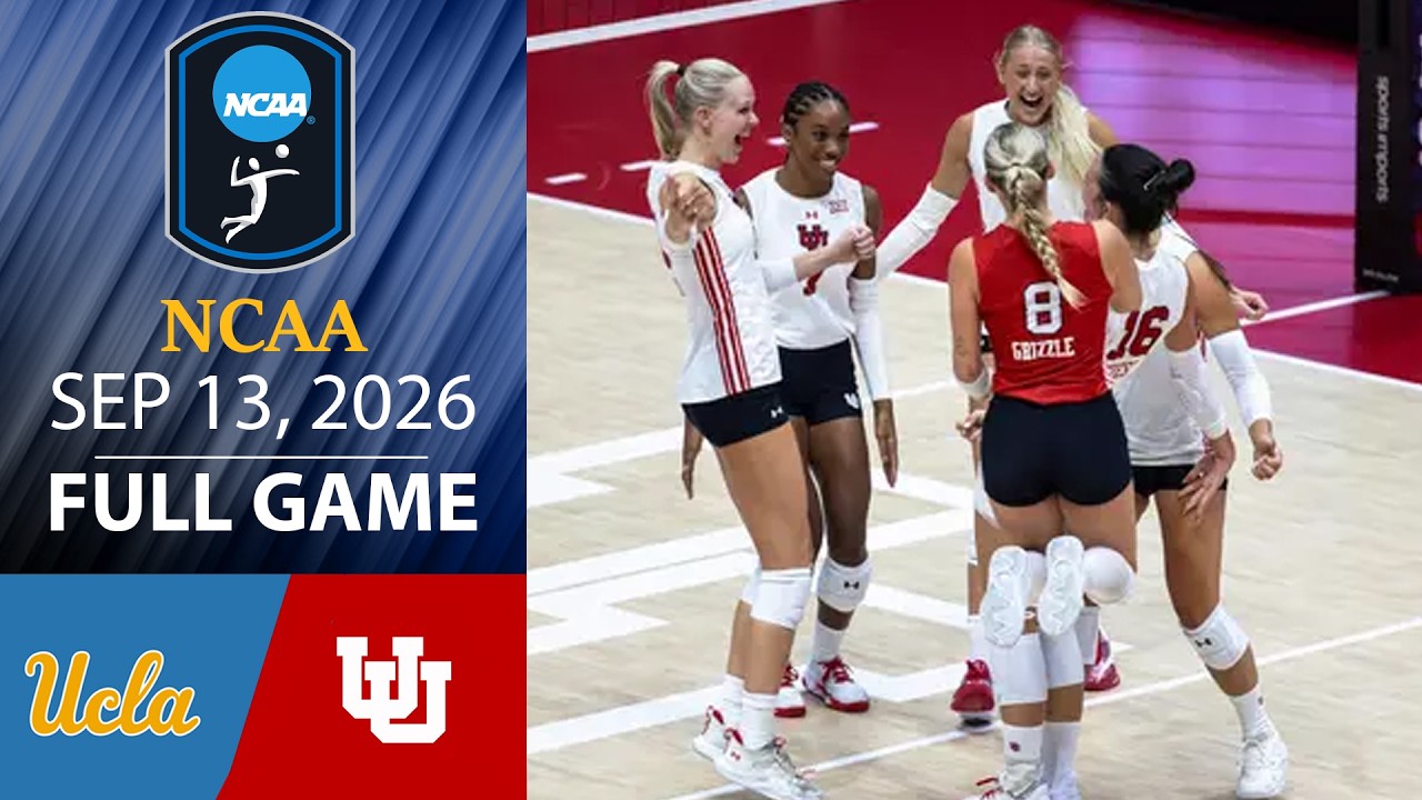 Лучшие моменты матча UCLA против Utah, 13 сентября 2026 г. | NCAA Женский волейбол 2026
