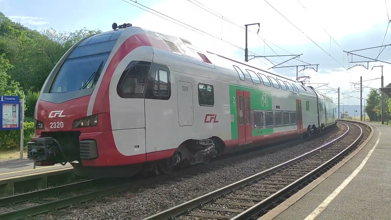 CFL 2320 with RB to Luxembourg, at Belvaux-Soleuvre
