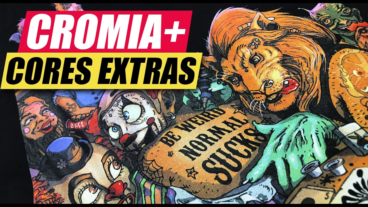 Cromia com cores EXTRAS 💪 faz toda diferença na Serigrafia