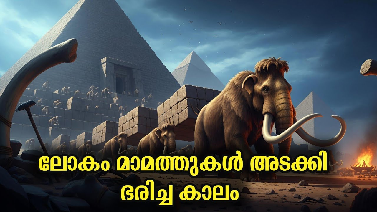 പിരമിഡ് ഉണ്ടാക്കുമ്പോൾ ഭൂമിയിൽ മാമത്തുകൾ ഉണ്ടായിരുന്നു.. പക്ഷേ!