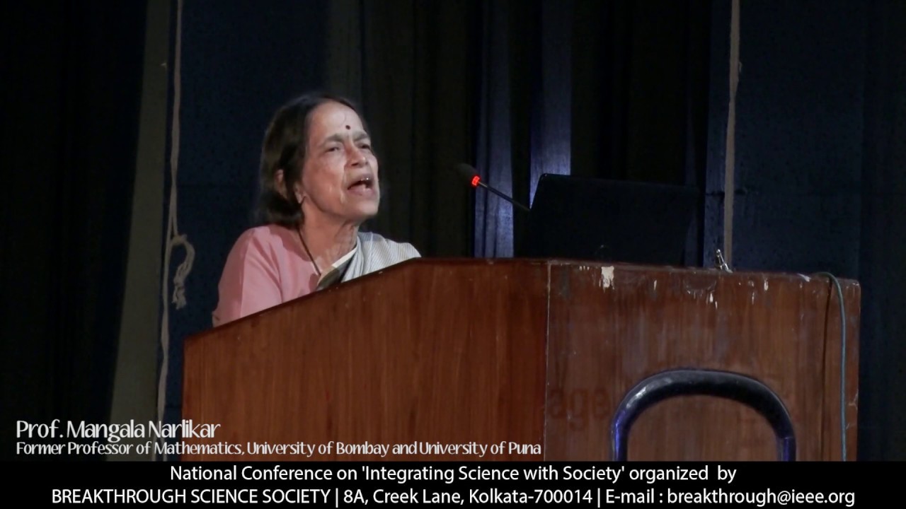 Talk by Mangala Narlikar