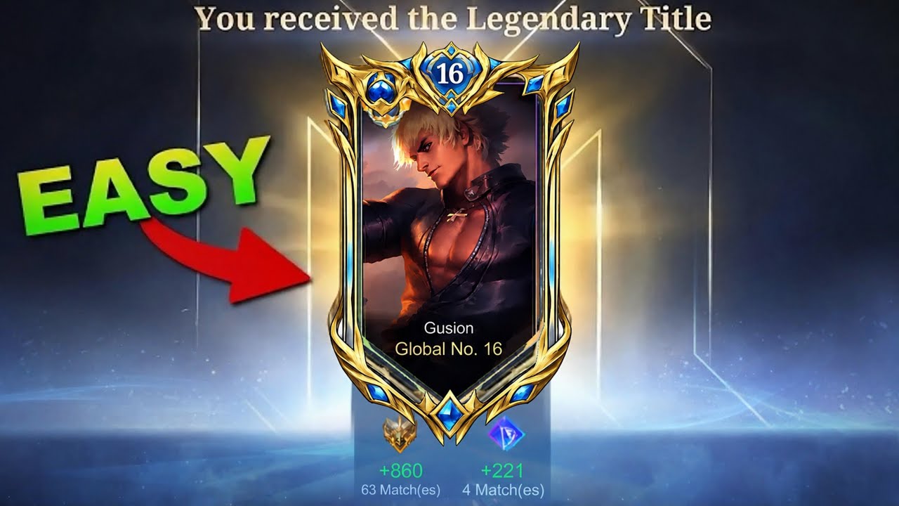FINALLY I'M BACK!! ROAD TO TOP 1 GLOBAL GUSION! - Mobile Legends