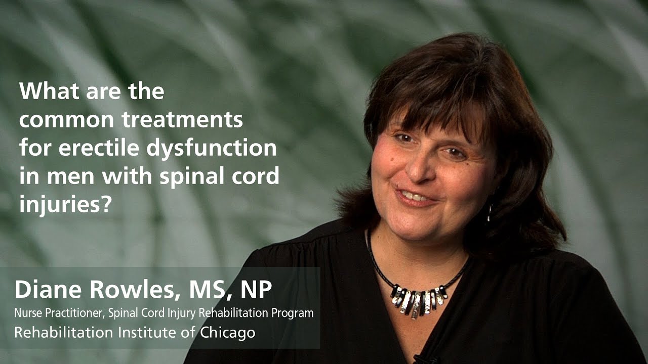 Spinal Cord Injury Erectile Dysfunction Treatments