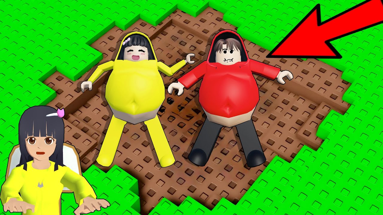 Yuta, Mio Dan Baby Celine Jadi Gemuk Karena Makan Dunia || ROBLOX