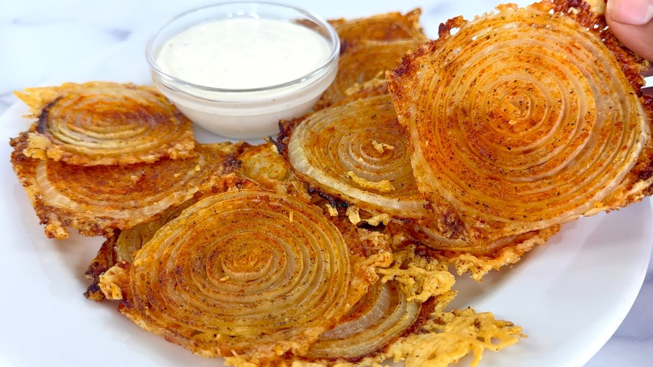 HOW TO MAKE THE VIRAL TIKTOK ONION RING CHIPS!