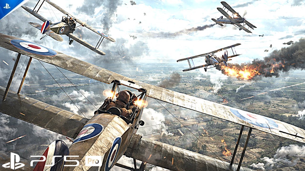 WW1 DOGFIGHT in the SKIES | Battlefield 1 Friends in High Places (4K PS5)