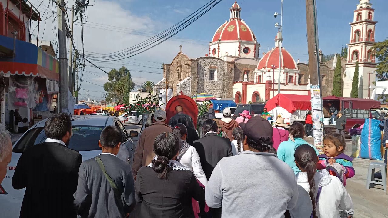 4K Enthavi Centro Santísima Trinidad Recorrido A Temoaya Gran Feria 2022 TEMOAYA Parte 3