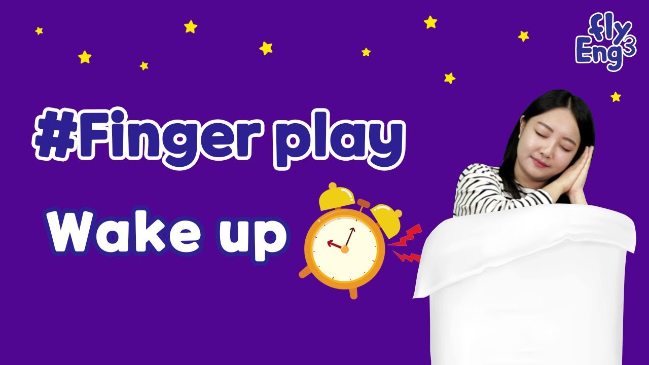 [Fingerplay] Wake up | Fingersong | Tomonote | #손유희 | #영어동요 | #율동동요 | 토모노트