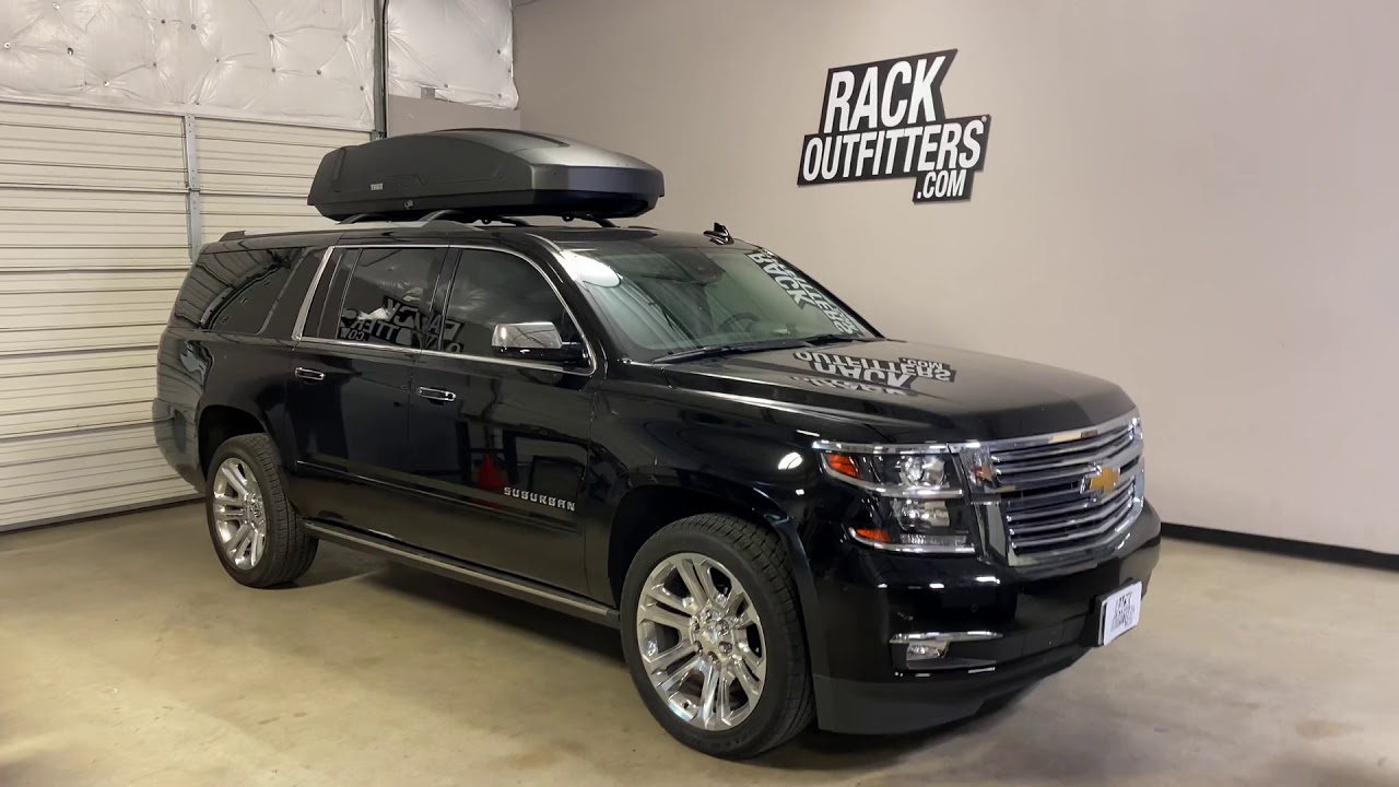 2015+ Chevrolet Suburban with Thule Force XT XXL Cargo Box