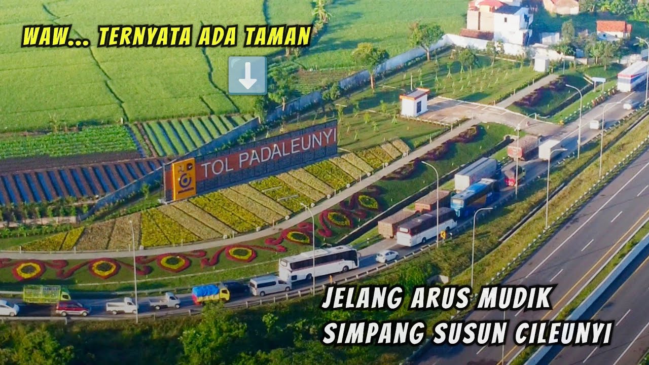 Mudik Lebaran Lewat TOL Cipularang Simpang Susun Cileunyi