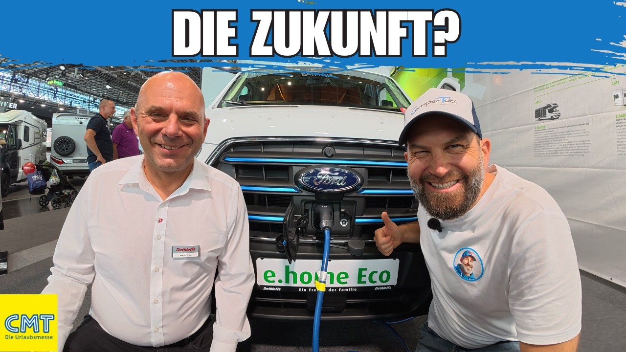 Wohnmobil ohne Diesel & Gas? | Dethleffs e.home ECO zeigt die Zukunft
