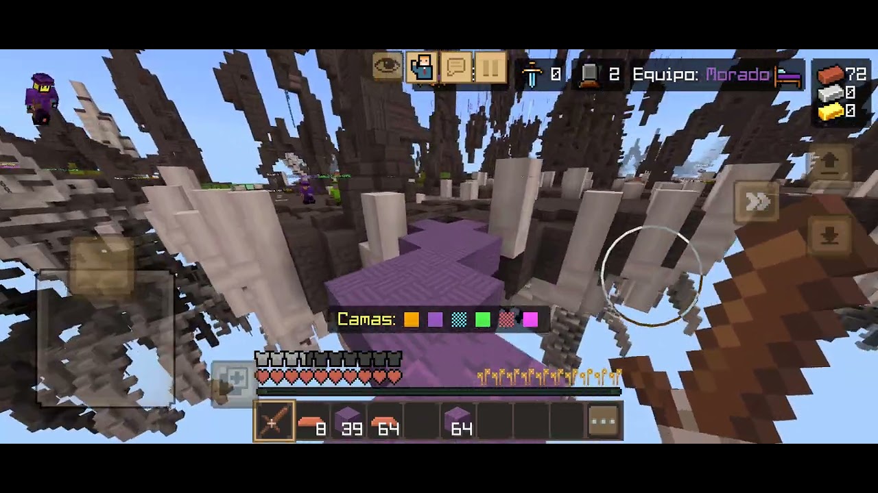 Bedwars parte 4 #minecraft#bedwars#bedrock#craftin_and_buldingi #soy cubo 