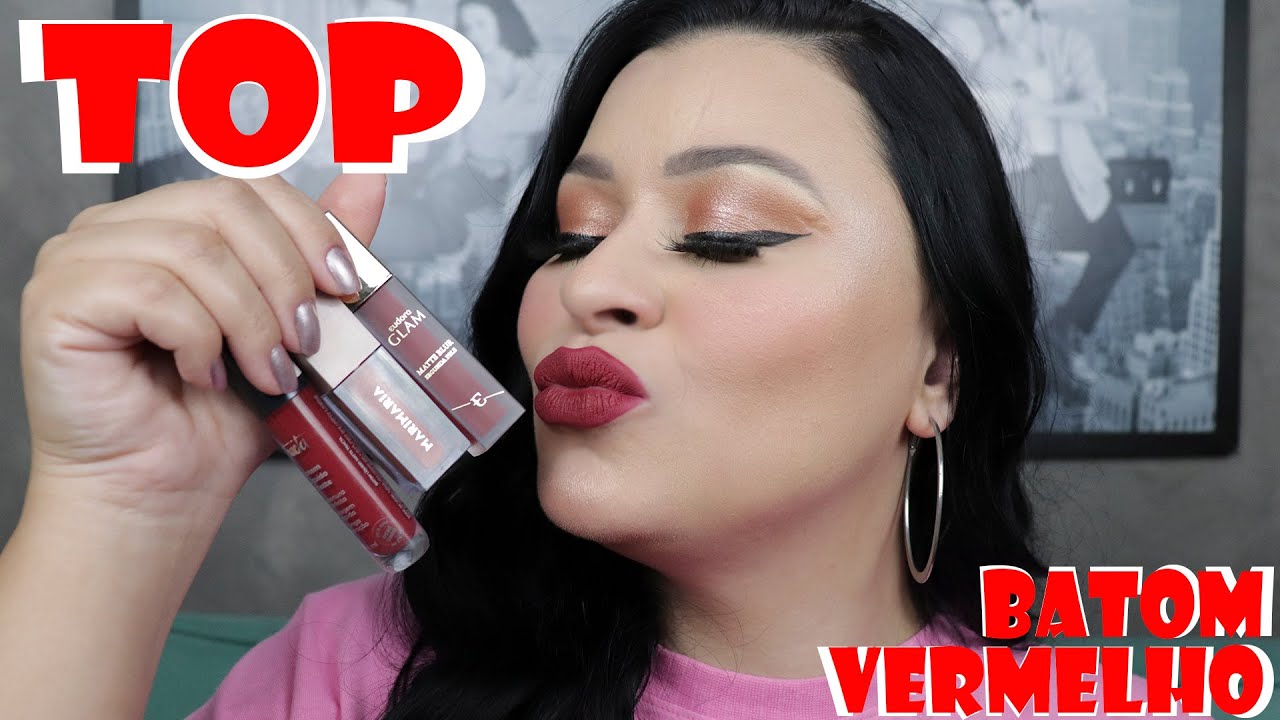 TOP 5 | MEUS BATONS VERMELHOS FAVORITOS DO MOMENTO!