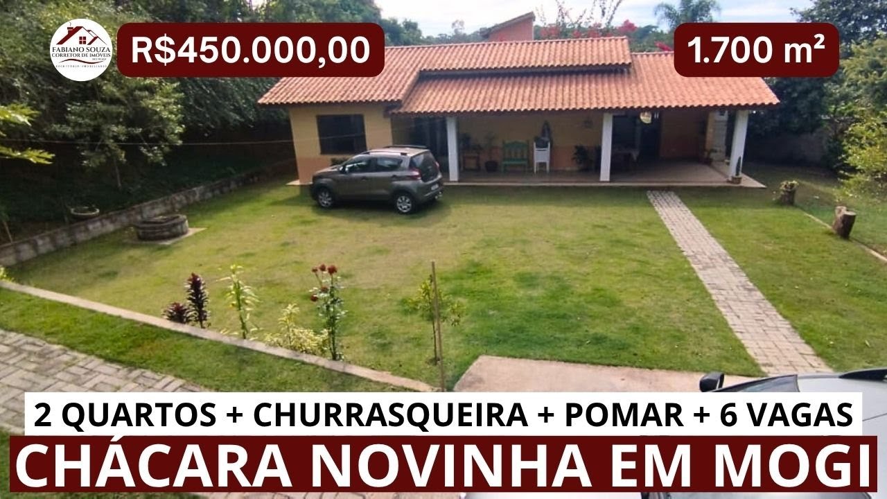 CHÁCARA NOVINHA EM MOGI DAS CRUZES