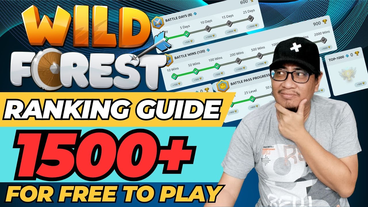 WILD FOREST NFT GAME - RANK 1500+ VERY POSSIBLE