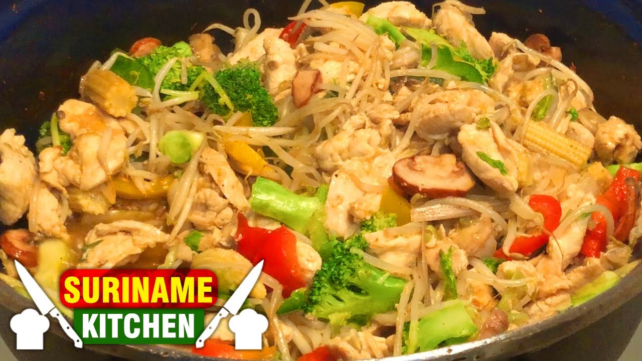 Surinaamse Tjap Tjoy Gerecht | Mixed Vegetables Tjap Tjoy Recipe Surinamese | Suriname Kitchen