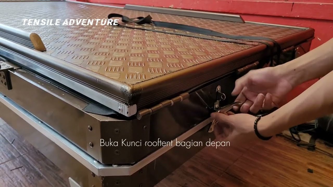 TUTORIAL CARA MENGGUNAKAN TENDA MOBIL Tipe HARDSHEL AMX 1000 Z-1 Size 230 X 130