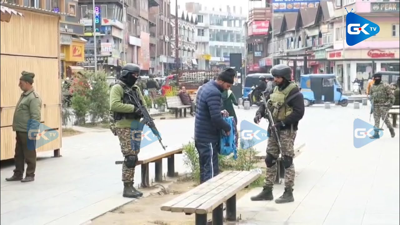 Police, CRPF launch CASO in Lal Chowk Srinagar