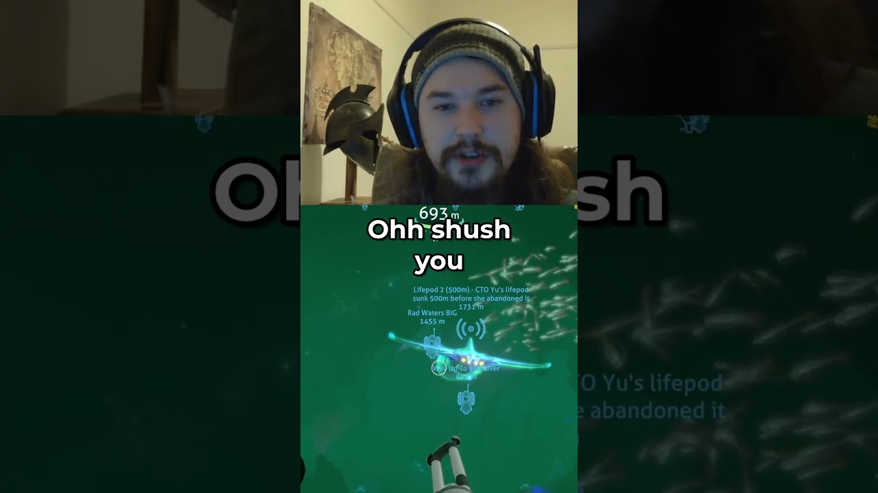 Oh Shush You #subnautica #interupted #silly #funny