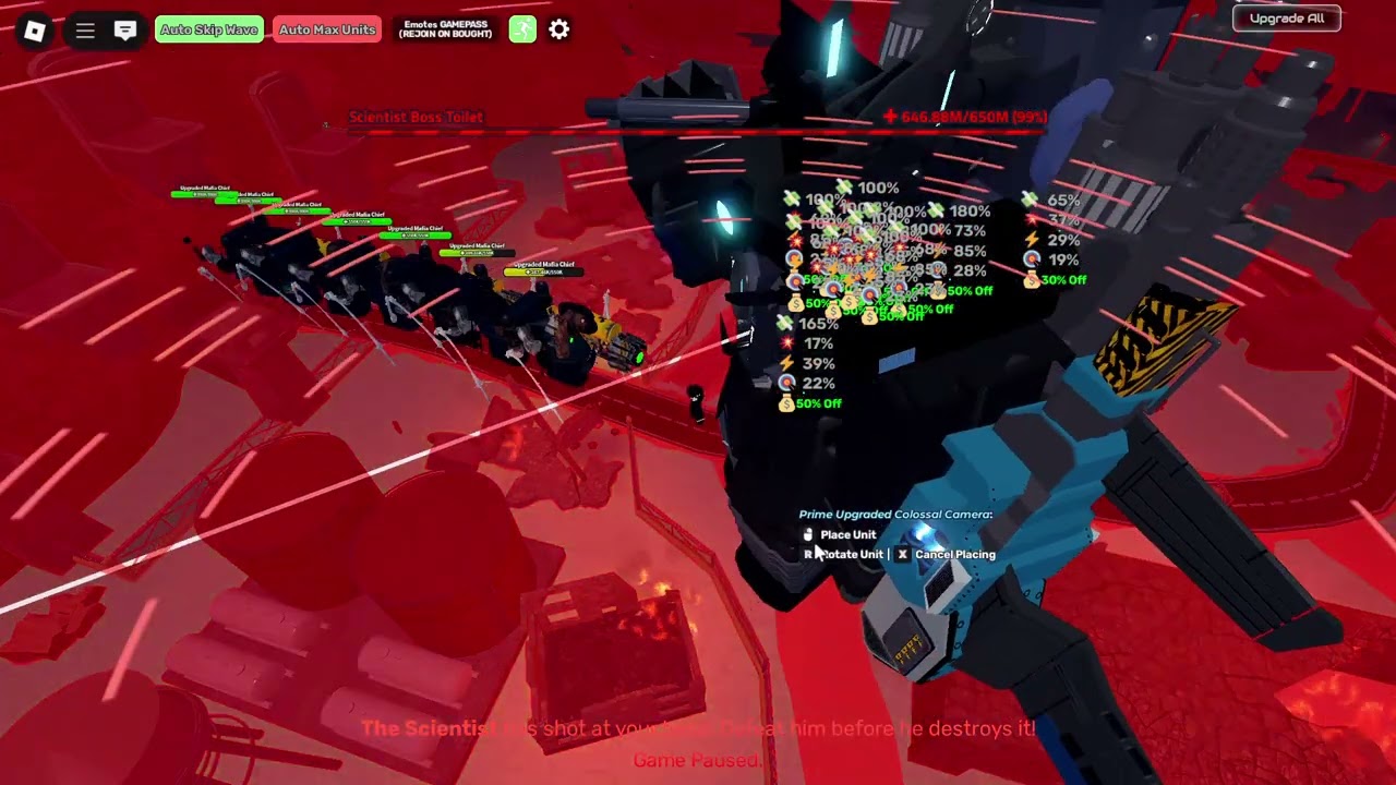 How to farm credits in skibi defense (best way for now my opinion)