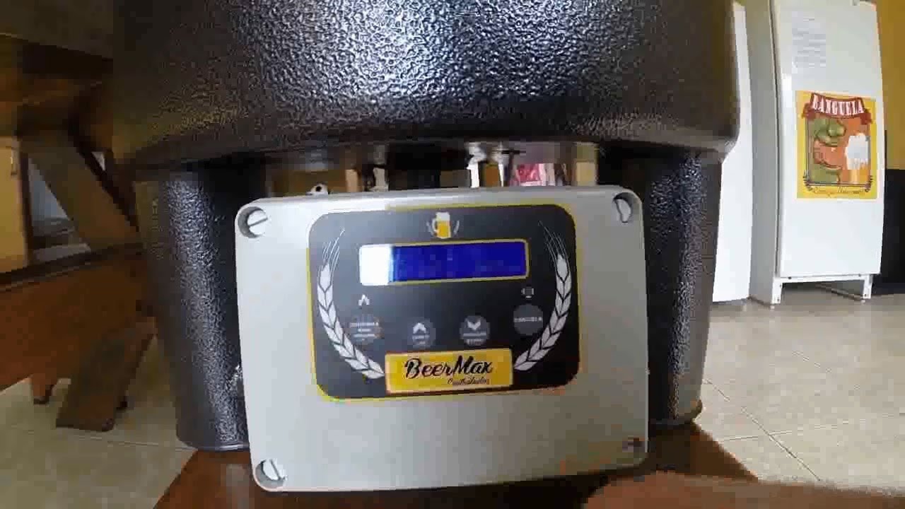 Fazendo cerveja com a panela automatizada BeerMax - VENDIDA