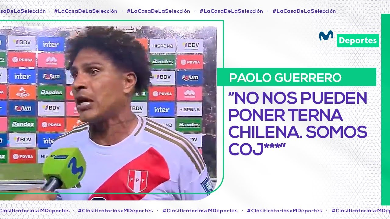 VENEZUELA 1-0 PER&Uacute;: PAOLO GUERRERO MUY MOLESTO TRAS LA DERROTA | CLASIFICATORIAS 2026 🇻🇪⚽🇵🇪