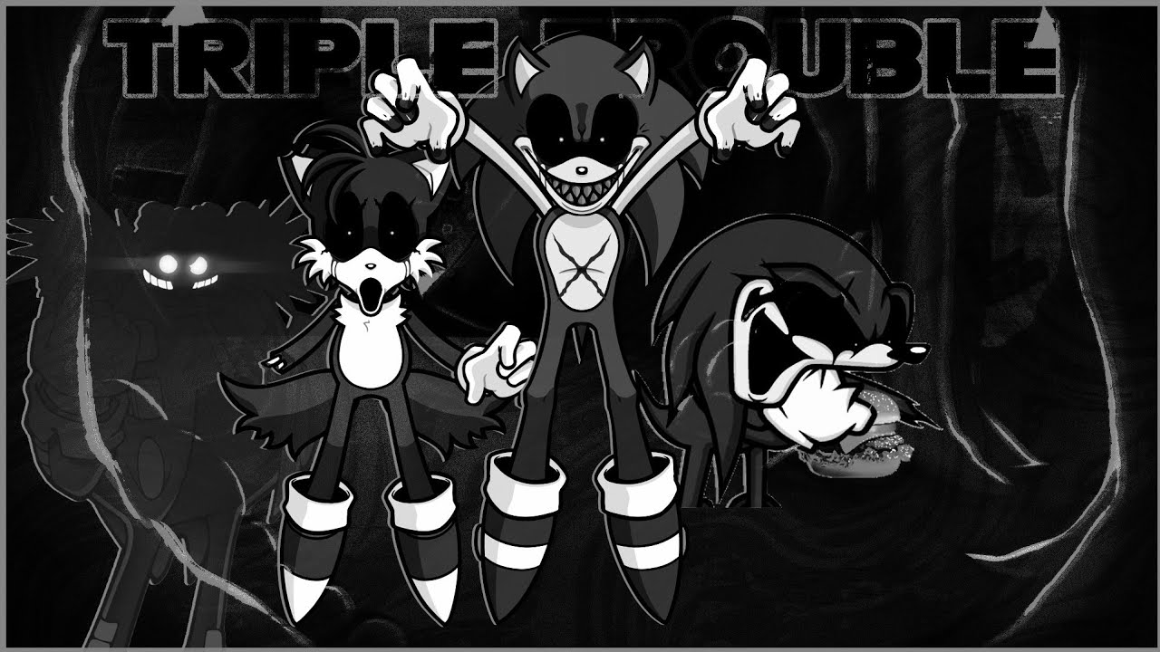 FNF Triple Trouble if it was TUFF [Triple Trouble Remix] (Voices)