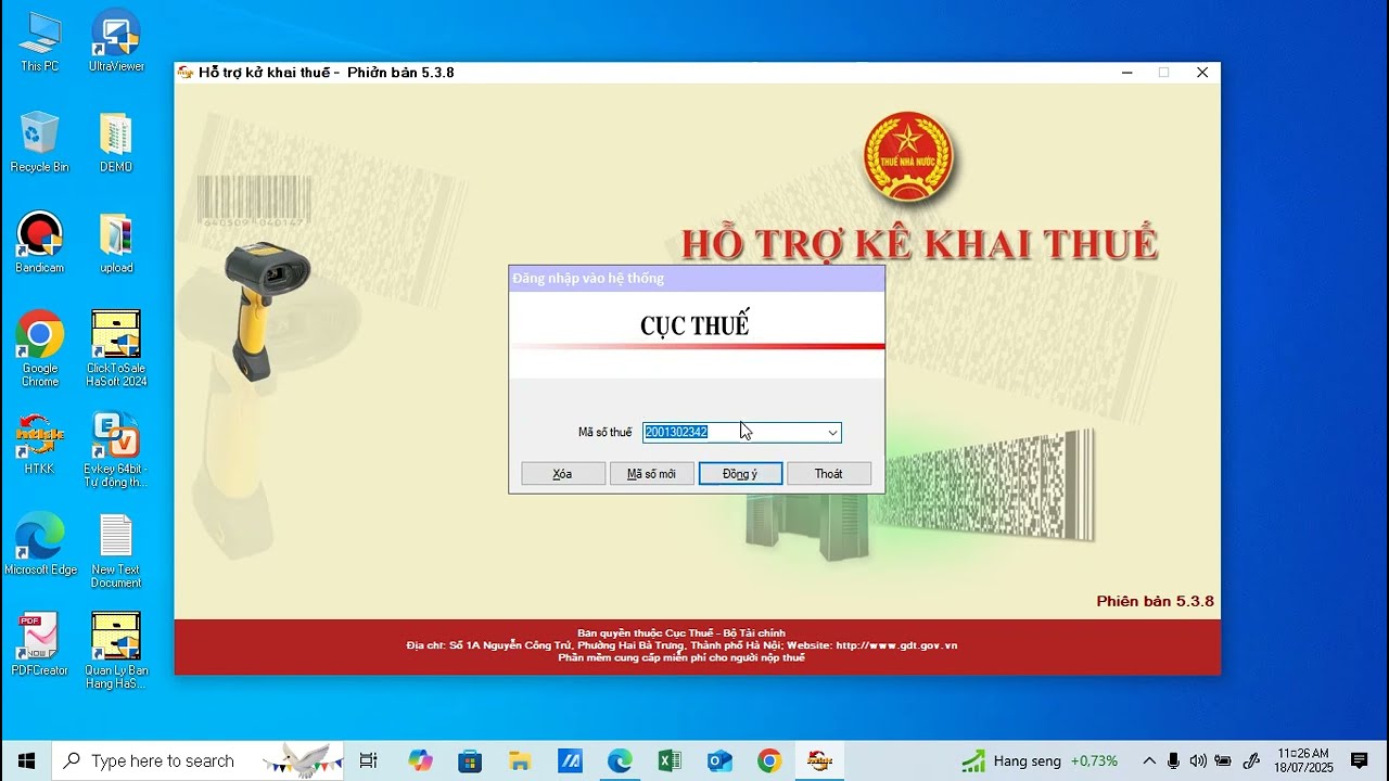 Hướng dẫn kế toán nộp tờ khai 01/CNKD (hộ kinh doanh) từ file XML được kết xuất từ HTKK 5.3.8 !