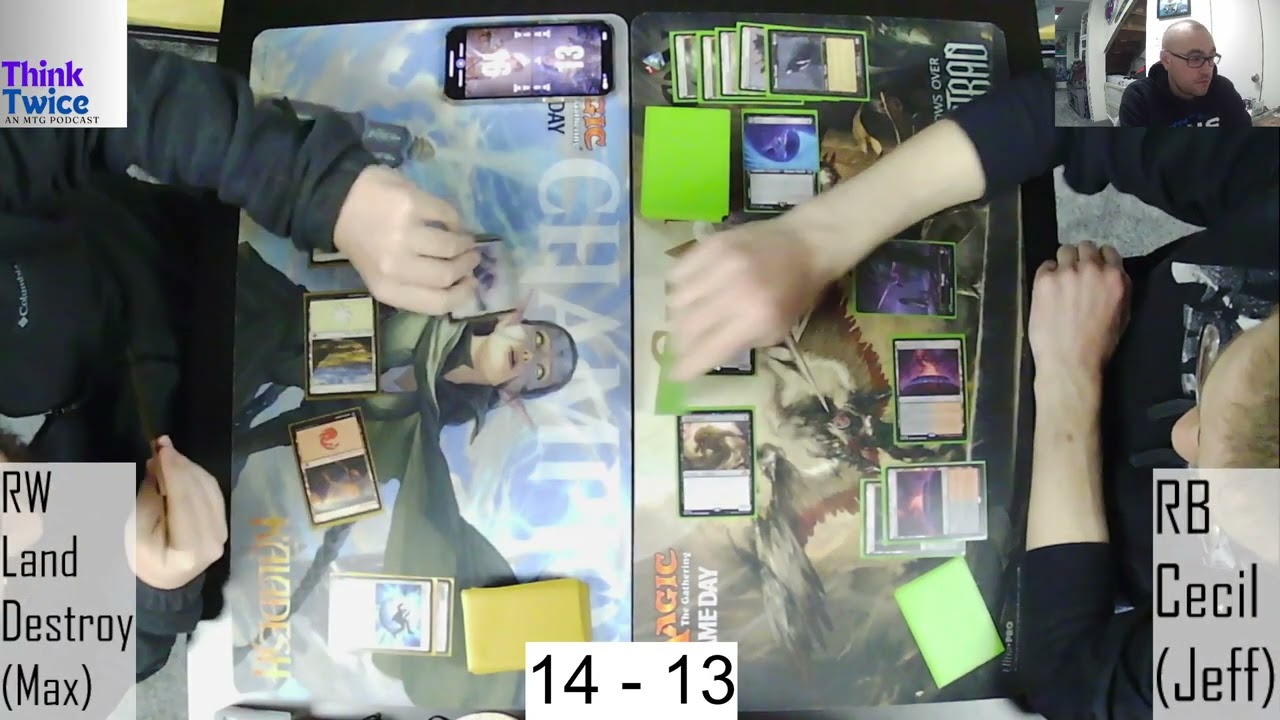 Basement FNM - Match 1: RW Land Destruction vs Rakdos Cecil