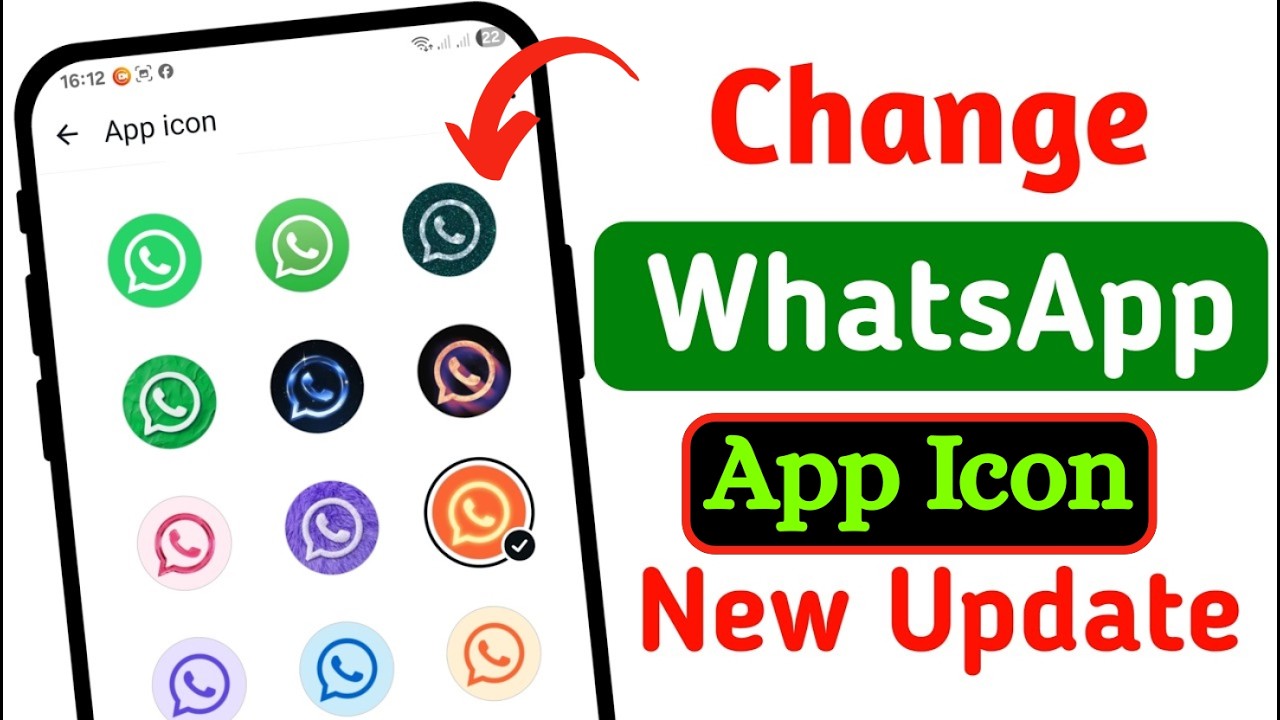How to Change WhatsApp App Icon in 2026 | WhatsApp App Icon Color Change (New Update)