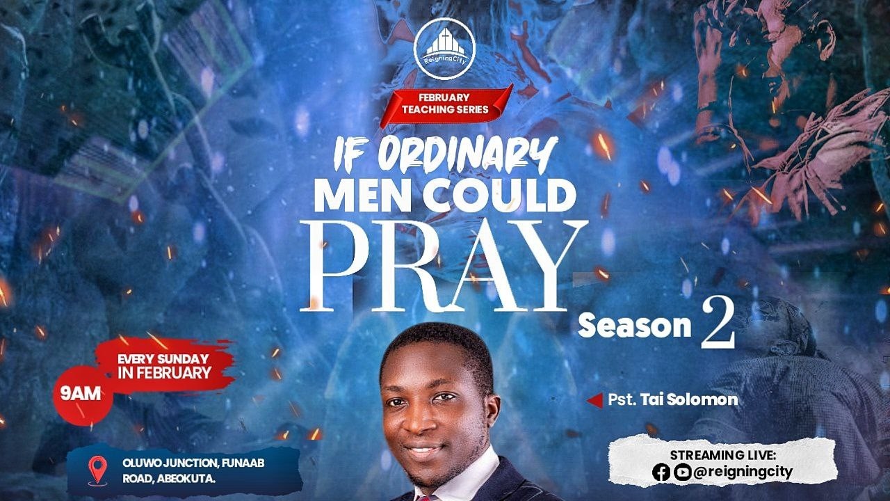 IF ORDINARY MEN COULD PRAY  || SEASON 2 || EPISODE 4 || TRIBE SUNDAY || RC || 22.02.2026