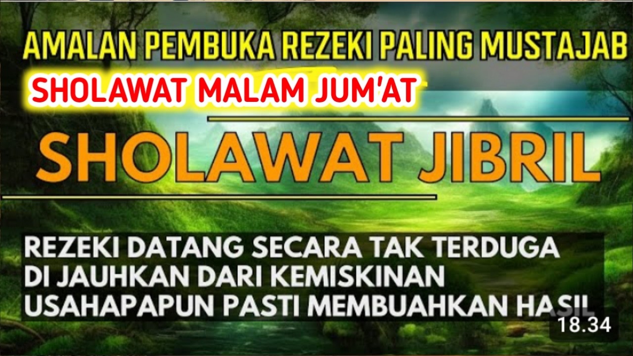 SHOLAWAT PELUNAS HUTANG PEMBUKA PINTU REZEKI - LUANGKAN WAKTU  CUKUP PUTAR 5 MENIT SAJA