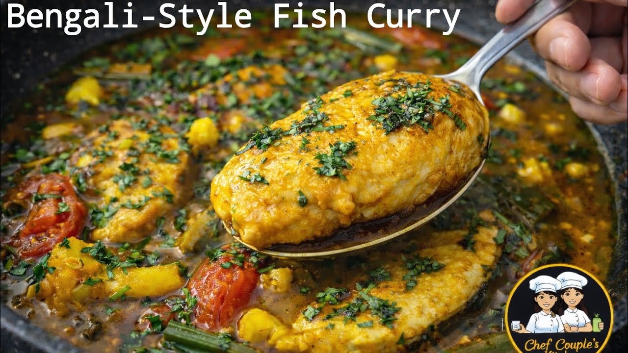  শীতের সবজি দিয়ে রুই মাছ | Bengali-Style Fish Curry 