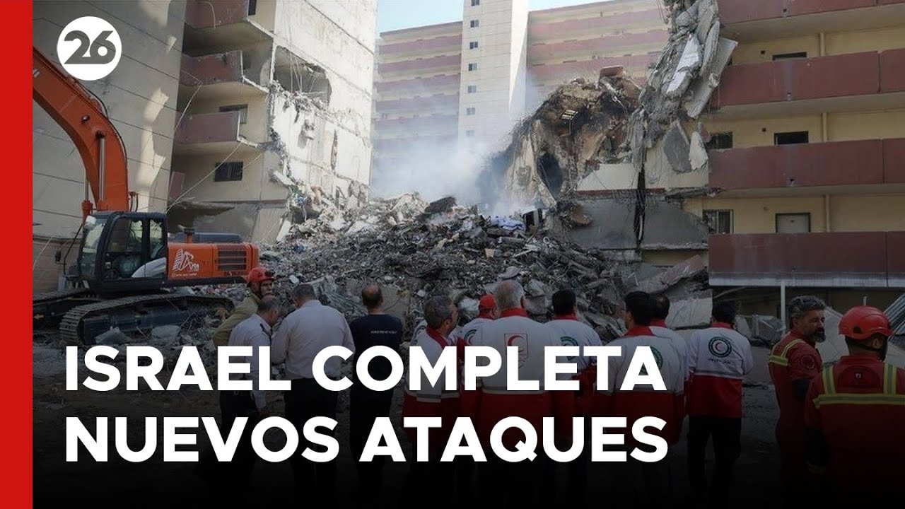 🚨 EN VIVO - TENSIÓN NUCLEAR | Israel completa nuevos ataques contra Irán y Teherán responde