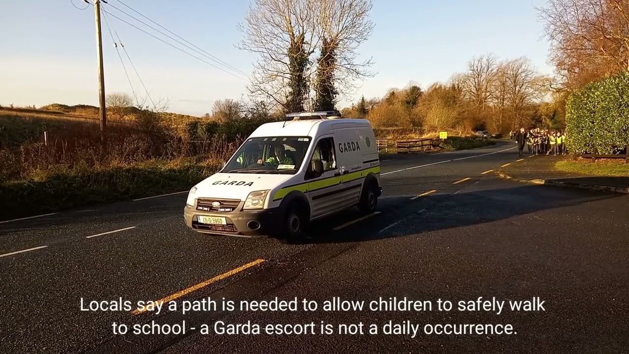 Road too dangerous for children to walk to school in Ballyshannon