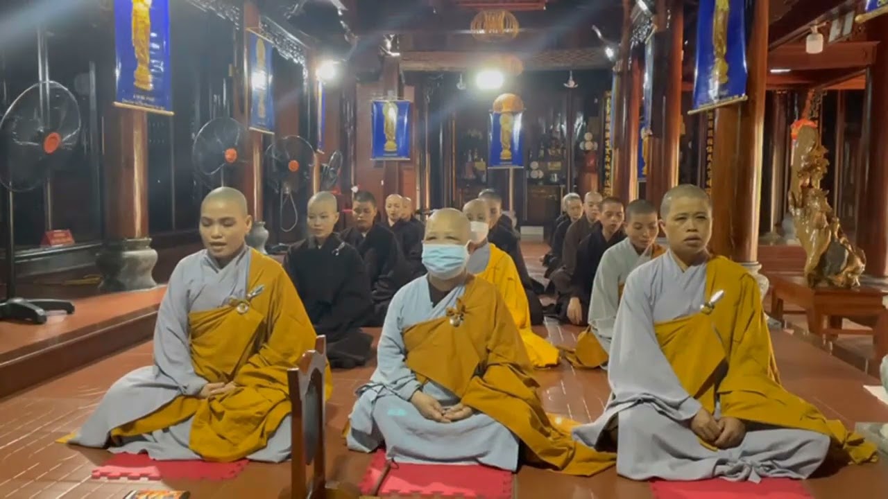 Bản thời khóa sáng niệm phật chuẩn