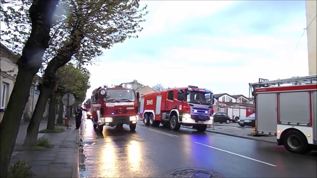 04.05.2016r. - Parada wozów strażackich z gminy Aleksandrów Łódzki