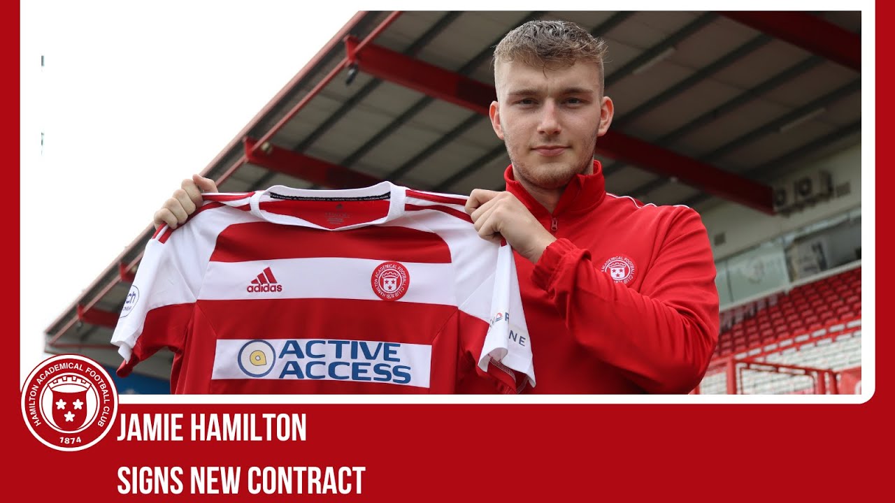 REACTION 📺 | Jamie Hamilton speaks after signing his new contract with the club