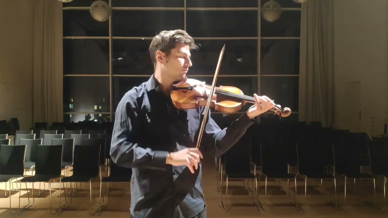 Bach: Partita No. 2 in D minor, BWV 1004 – Gigue