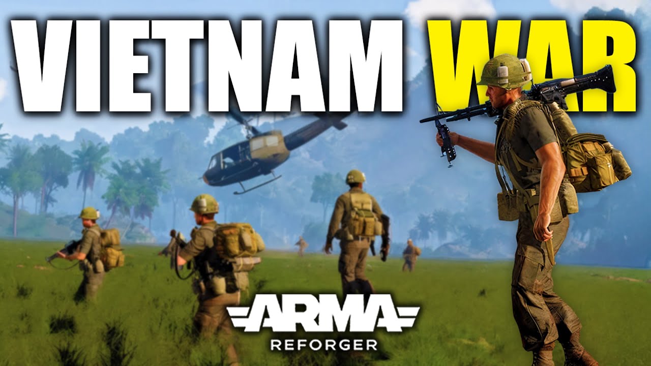 Этот сервер симулирует настоящую войну во Вьетнаме | Arma Reforger