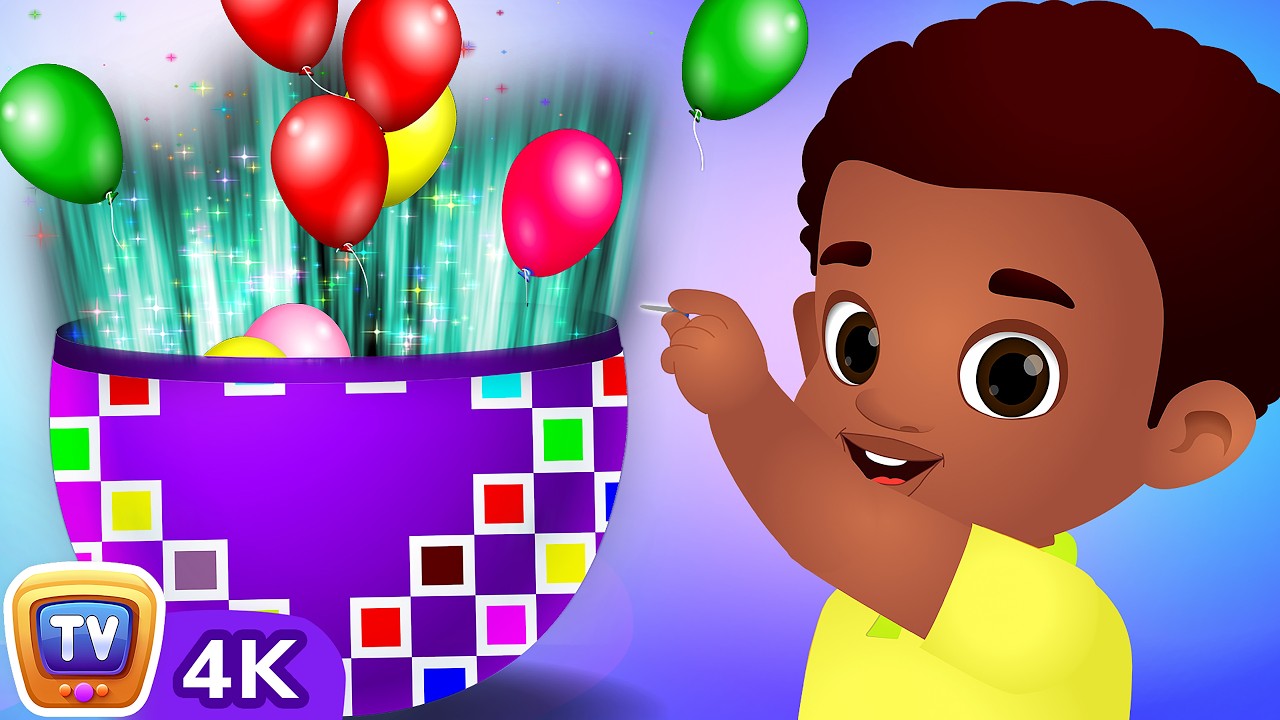 Surprise Eggs Funny Balloons Popping Show for Learning Numbers | ChuChu TV Surprise #ChuChuTV100M