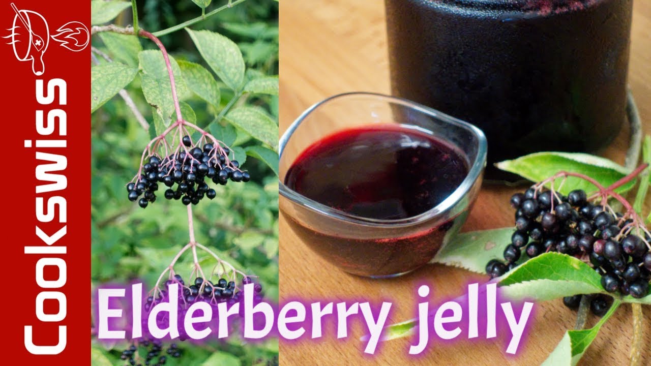 Elderberry Jelly - Jelly Jam recipe (elderberry recipes)
