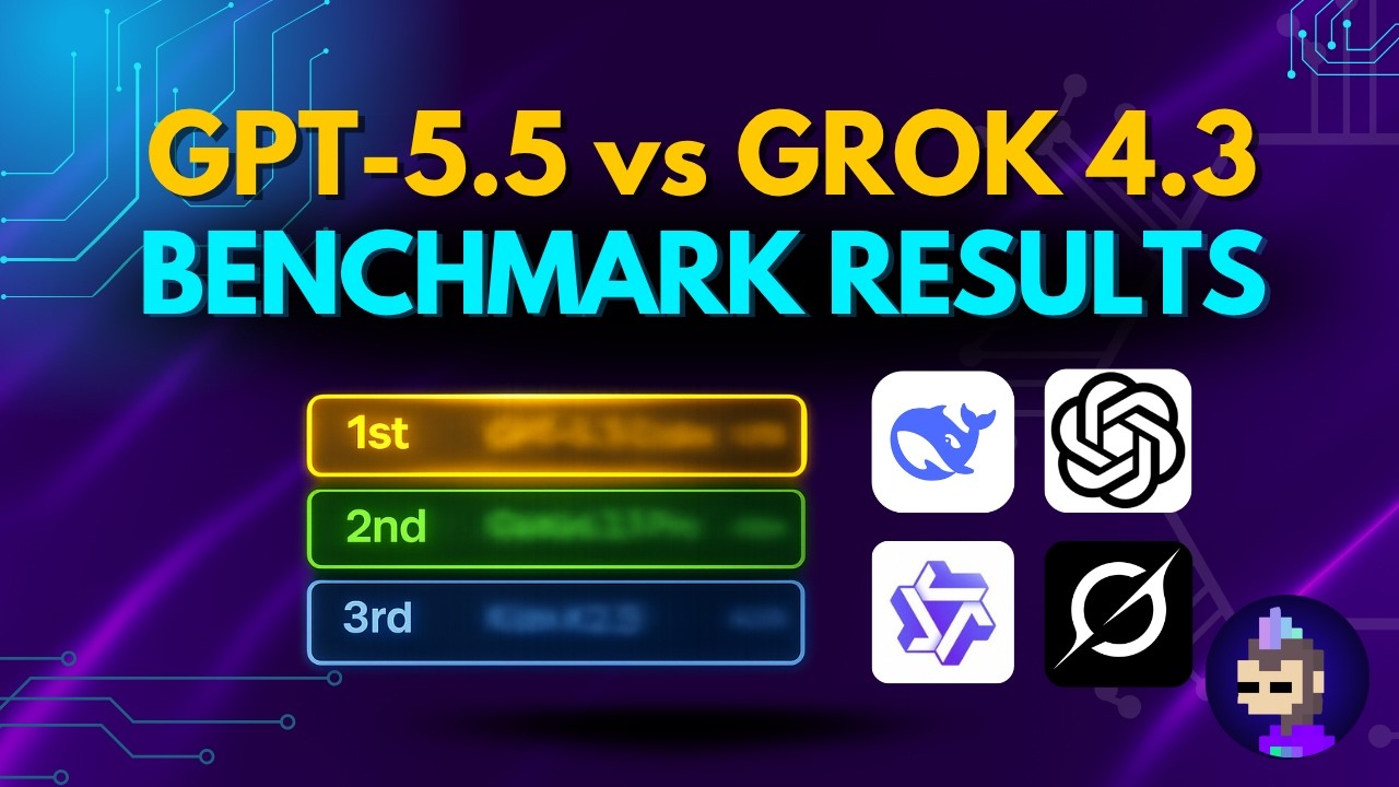 GPT-5.5, Grok 4.3, DeepSeek и Qwen получили высокие оценки в бенчмарках Coding, OpenClaw и Hermes.