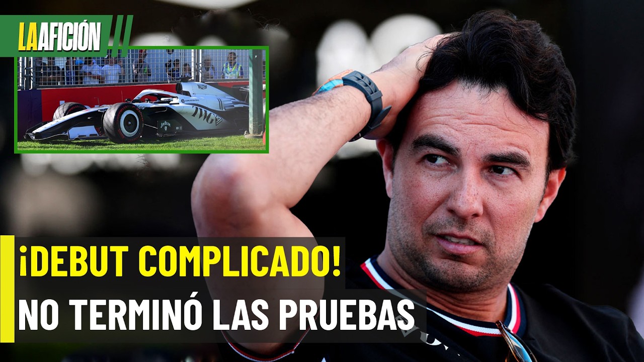 &iexcl;Desastre en Australia! 'Checo' P&eacute;rez termina &uacute;ltimo en las pr&aacute;cticas