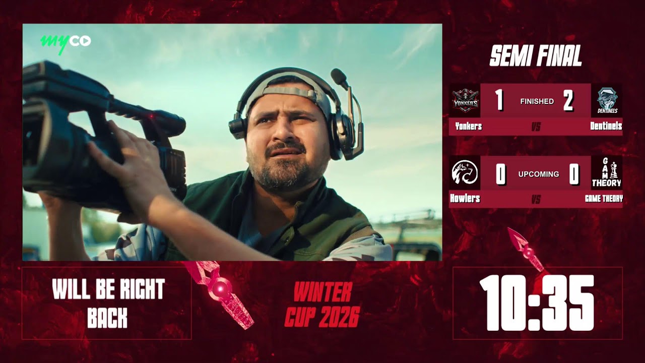 Winter Cup Valorant Semifinals LIVE | Yonkers vs Dentinels | Game Theory vs Howlers