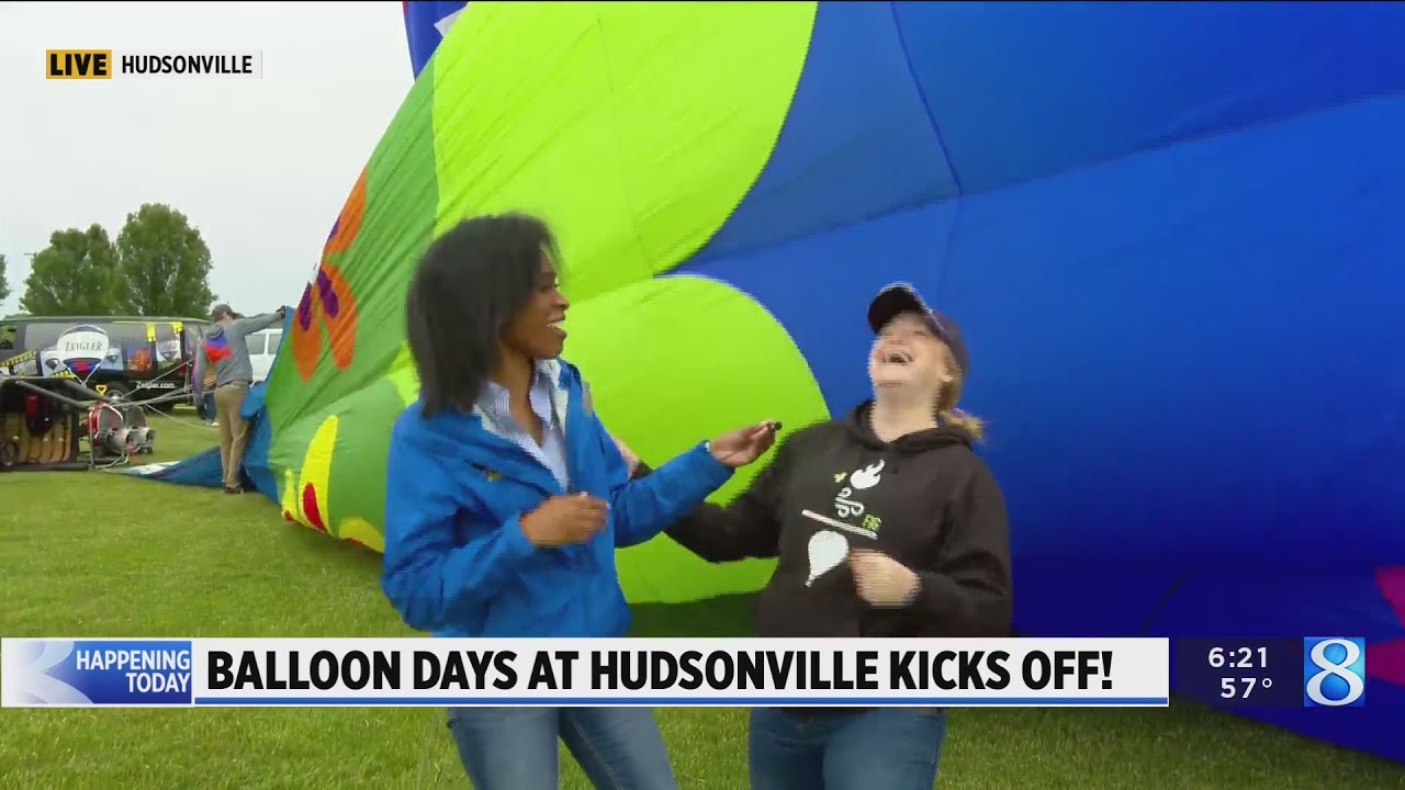 Chief Meteorologist Ellen Bacca joins Daybreak Reporter Gabrielle Phifer ahead of the Hudsonville Ba